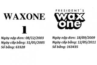 ''PRESIDENT’S wax on'' vs. ''WAXONE 1''